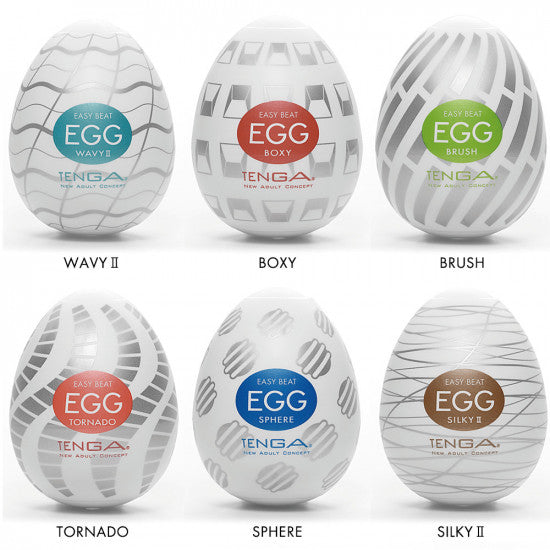 Tenga Easy Beat Standard Package #3 6-Pack