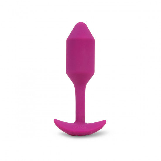 B-Vibe Snug Plug Vibrating Rose Medium
