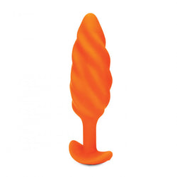 B-Vibe Bump Plug Orange Swirl Medium