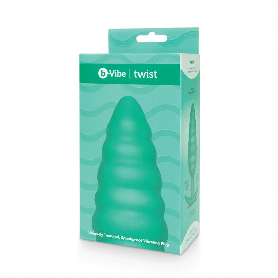 B-Vibe Bump Plug Green Twist Large