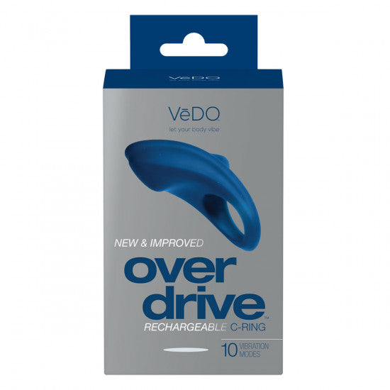 VeDO Overdrive PLUS Midnight Madness Rech. Vibe Ring