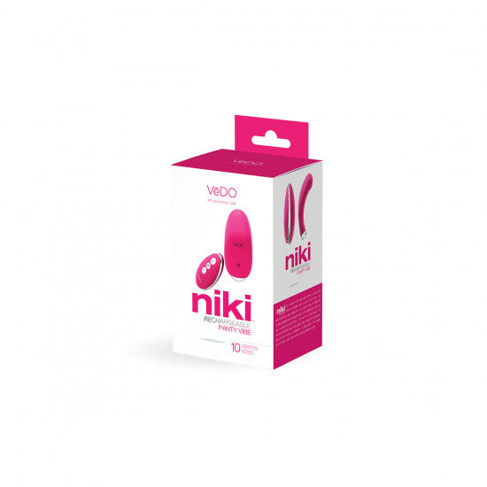 VeDO NIKI Pink Rech Panty Vibe